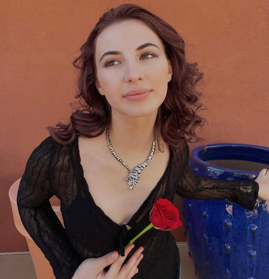 Ina, founder of Illumina Candles, handcrafted soy wax candles made in Arizona.
