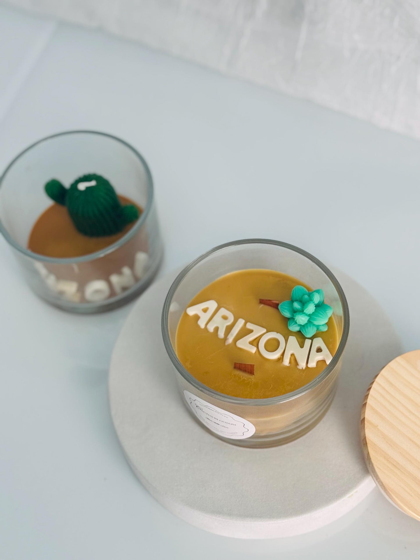 Arizona Cactus Candle Wooden Wick